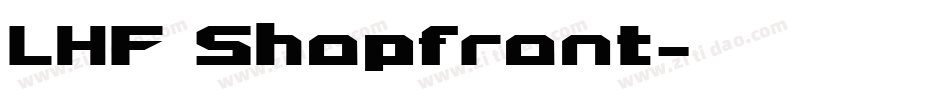 LHF Shopfront字体转换